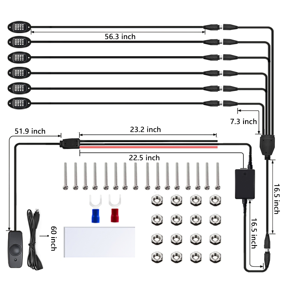 Rhythm Glow Car LED Lights